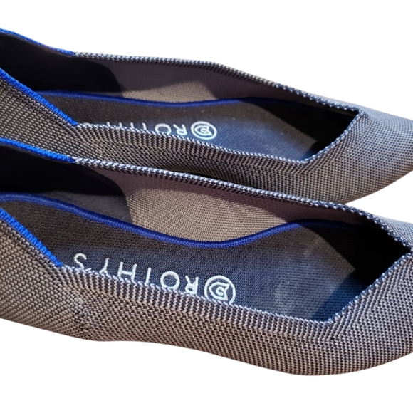 Rothy's Grey Slip On Shoes 9.5 - Picture 2 of 8